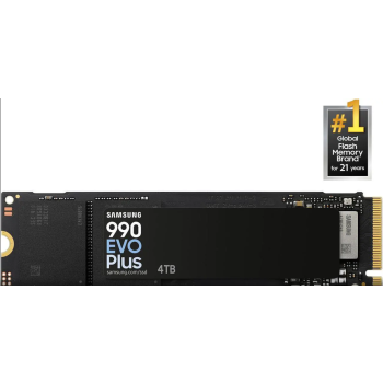 SAMSUNG 990 EVO PLUS SSD 4TB, PCIe Gen 4x4 | Gen 5x2 M.2 2280, Speeds Up-to 7,250 MB/s, Upgrade