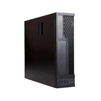 In-Win Case E685.FH300TB3 Mini-ITX/MicroATX SFF 1/1/(2) Bay USB HD Audio Fan Black