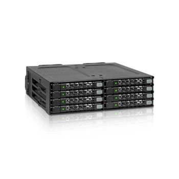 ICY DOCK Storage MB998SP-B ToughArmor 8x2.5inch SATA 7mm Drive Hot Swap Mobile Rack Retail