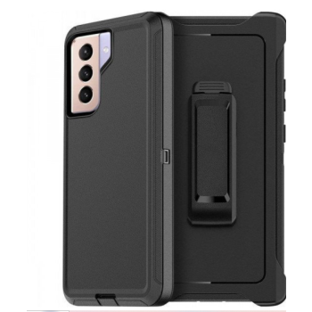 Case with Belt Clip for Samsung Galaxy A17 5G (Black Black)