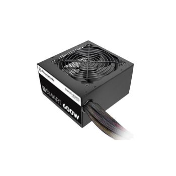 Thermaltake Power Supply PS-SPD-0600NPCWUS-W Smart 600W ATX 12V Active PFC 80 PLUS Non-modular Black Retail