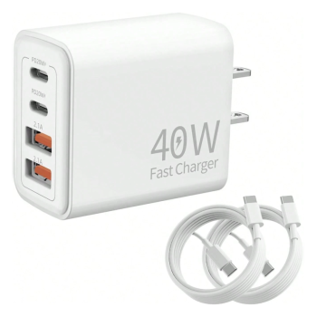 IPhone 15 16 Charger,40W USB C Charger,4-Port USB C