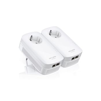 TP-Link Accessory TL-PA9020P KIT AV2000 2 Port Gigabit Passthrough Powerline Starter Kit Retail