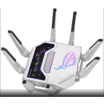 ASUS ROG Rapture GT-BE19000AI Tri-band Gaming Router, WiFi 7, 802.11be, up to 3,500 sq. ft. & 200