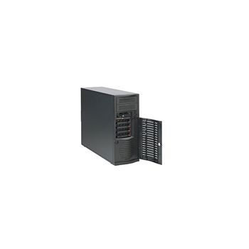 Supermicro Case CSE-733TQ-668B Mid-Tower 4x3.5 inch SAS/SATA HS E-ATX/ATX/Micro ATX Brown Box