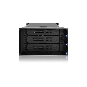 ICY DOCK Removable Drive MB830SP-B flexiDOCK Tray-less 3Bay 3.5"SATA/SAS Hard Drive Docking Enclosure Retail