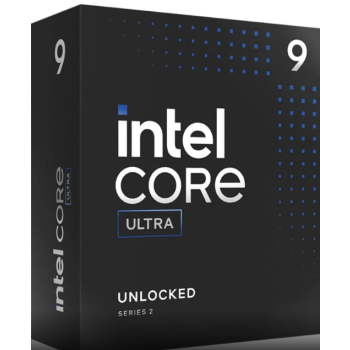 Intel Core Ultra 9 285K - Core Ultra 9 (Series 2) Arrow Lake 24-Core (8P+16E), LGA 1851, 125W Desktop Processo