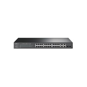 TP-Link Switch SL2428P JetStream 24Port 10/100Mbps + 4Port Gigabit Smart Switch Retail