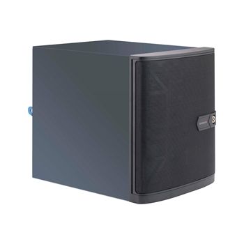 Supermicro Case CSE-721TQ-350B2 Mini-tower chassis with 4x 3.5 HDD tray 350W power supply Brown Box