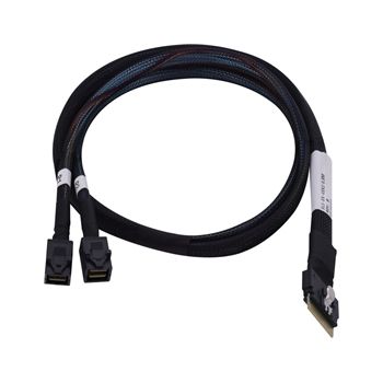 Adaptec Cable 2304900-R ACK-I-SlimSASx8-2MiniSAS-HDx4-0.8M SAS/SATA Retail