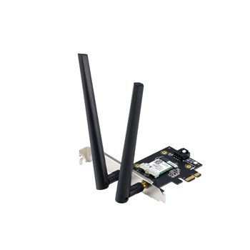 Asus Networking PCE-AX1800 AX1800 Dual Band PCI-E WiFi6 BT5.2 WPA3 network security Retail