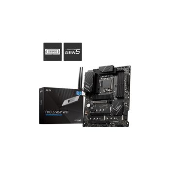 MSI Motherboard PROZ790PWIFI PRO Z790-P WIFI Z790 LGA1700 Max128GB DDR5 PCIe ATX Retail