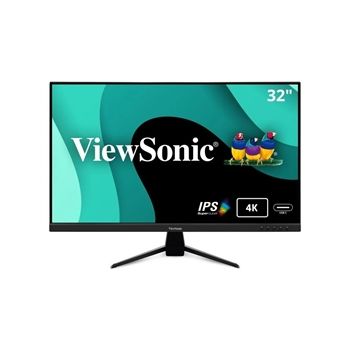 ViewSonic Monitor VX3267U-4K 32" 4K UHD IPS 3840x2160 with 65W USB-C/HDMI/Display Port Retail