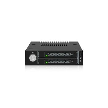 ICY DOCK Removable Drive MB834MK-B V2 ToughArmor MB834MK-B V2 2Bay M.2 NVMe SSD Mobile Rack Retail