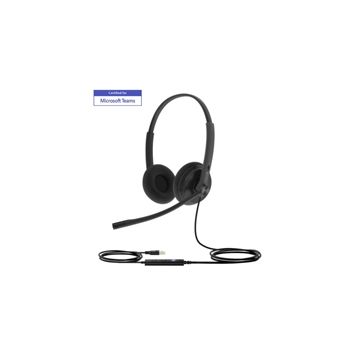 Yealink Headset 1308048 UH34 Lite Dual Teams USB w/Foamy ear cushions Retail