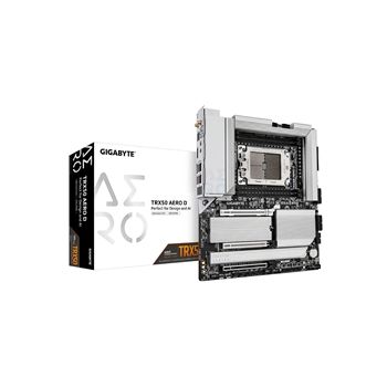 Gigabyte Motherboard TRX50 AERO D AMD Ryzen Threadripper sTRX5 TRX50 Max1TB DDR5 E-ATX Retail