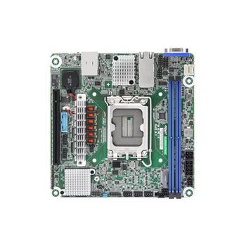ASRock Server Motherboard EC266D2I-2T/AQC C266 Socket V1 LGA1700 Max32G DDR5 mITX Brown Box