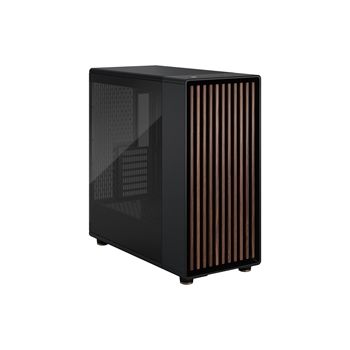 Fractal Design Chassis FD-C-NOR1X-02 North XL Charcoal Black Tempered Glass Full Tower AT Retail