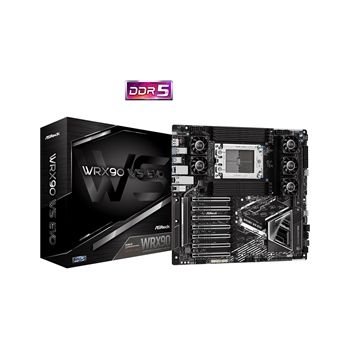 ASRock Motherboard WRX90 WS EVO AMD WRX90 Socket sTR5 Max 2TB DDR5 EEB