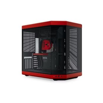 HYTE Case CS-HYTE-Y70-BR Y70 Dual Chamber Mid-Tower ATX Red Retail
