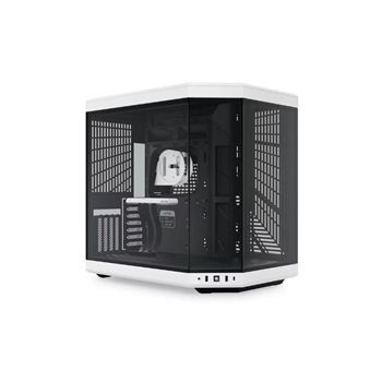 HYTE Case CS-HYTE-Y70-BW Y70 Dual Chamber Mid-Tower ATX White Retail