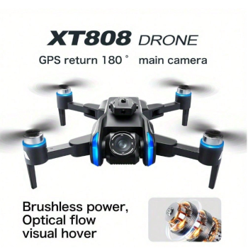 XT808 Drone 5.9-Inch Large Screen Remote Control Equipped With GPS