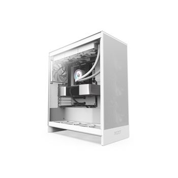 NZXT Case CM-H72FW-01 H7 FLOW (2024) White MidTower Retail