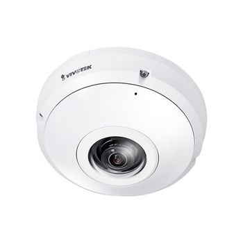 Vivotek Camera FE9191-H-V2 12MP H.265 Indoor WDR Pro 360<sup>o</sup> Panoramic Dome Brown box