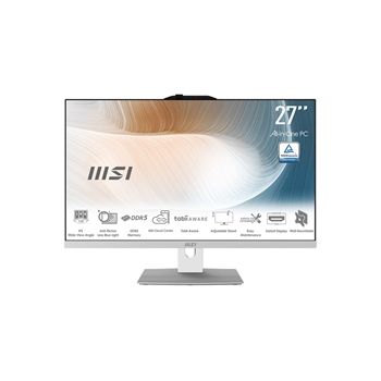 MSI All-in-One MAM272P1M823 Modern AM272P 1M-823US 27" Core i5-120U 2x8GB 1TB Iris Xe Windows 11 Home+ Retail
