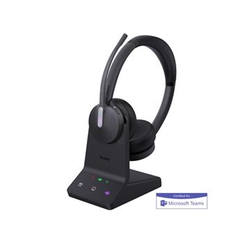 Yealink Headset 1208674 WH64 Dual Teams DECT Hybrid Wireless Headset Retail