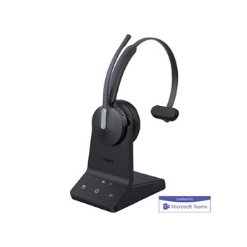 Yealink Headset 1208671 WH64 Mono Teams DECT Hybrid Wireless Headset Retail