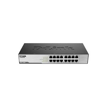 D-Link Switch DES-1016D 16PT 10/100 Unmanaged Desktop / Rackmount Switch Retail