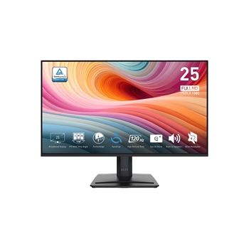 MSI Monitor PROMP251E2 PRO MP251 E2 24.5" Flat IPS FHD 1920x1080 16:9 1ms/4ms 120Hz Speaker Retail