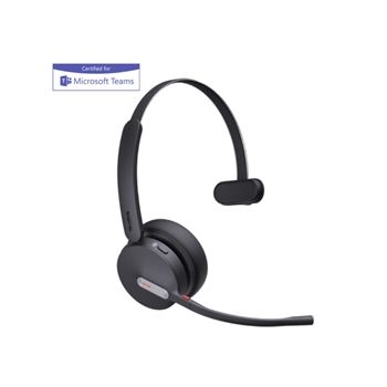 Yealink Headset 1208665 BH70 Mono Teams USB-A Bluetooth5.2 Black Retail