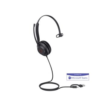 Yealink Headset 1308165 UH35 Mono Teams USB-C/A professional USB-wired headset Retail