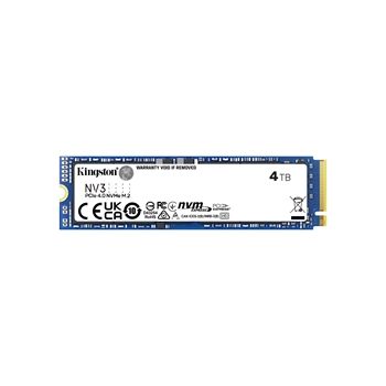 Kingston Solid State Drive SNV3S/4000G 4TB NV3 M.2 2280 PCIe4.0 NVMe Retail