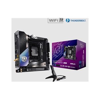 ASRock Motherboard Z890I Nova WiFi Z890 LGA1851 256GB DDR5 Mini-ITX Retail