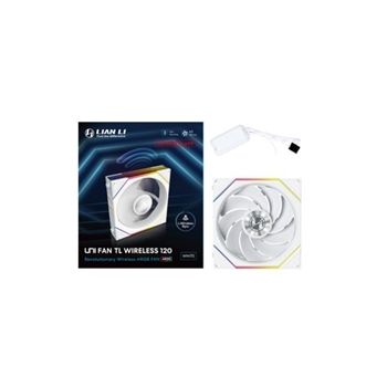 Lian-Li Fan 12RTL1W1W Fluid Dynamic Bearing fan White 120x120x28 mm reverse blade Retail