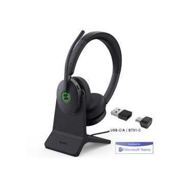 Yealink Headphone 1208682 BH74 with Stand Teams USB-C/A Bluetooth wireless Retail