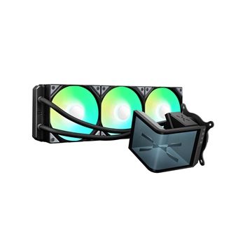 TRYX Fan L-P360L-AM3M-G0K PANORAMA SE 360 ARGB Liquid Cooler Black Retail