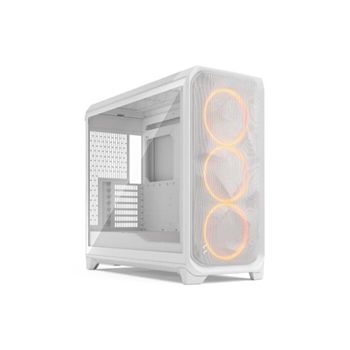 Fractal Design Case FD-C-MES3X-06 Meshify 3 XL RGB Full Tower White Clear Temper Glass Retail