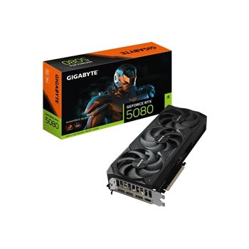 Gigabyte Video Card GV-N5080WF3OC-16GD GeForce RTX 5080 WINDFORCE OC SFF 16G GDDR7 Retail