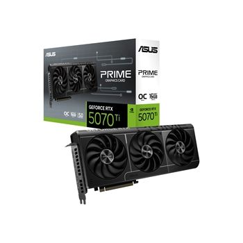 ASUS Video Card PRIME-RTX5070TI-O16G GeForce RTX 5070 Ti OC 16GB GDDR7 256Bit Retail