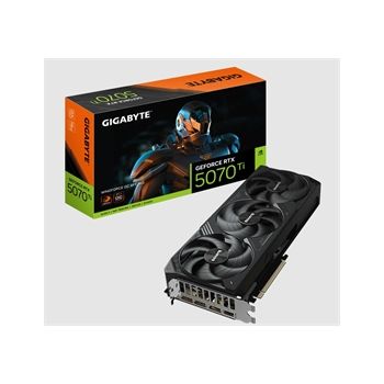 Gigabyte Video Card GV-N507TWF3OC-16GD GeForce RTX 5070 Ti WINDFORCE OC SFF 16G GDDR7 Retail
