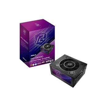 ASRock Power Supply PG-1300G 1300Watts ATX 12V 80+GOLD Fully Modular 135mm Fan Retail