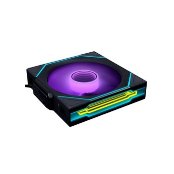 Lian-Li Fan 12RSLIN1W1B FDB fan Reverse blade without Fan Controller Black Retail