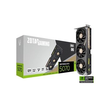 ZOTAC Video Card ZT-B50700J-10P GeForce RTX 5070 SOLID OC 12GB GDDR7 192bit Retail