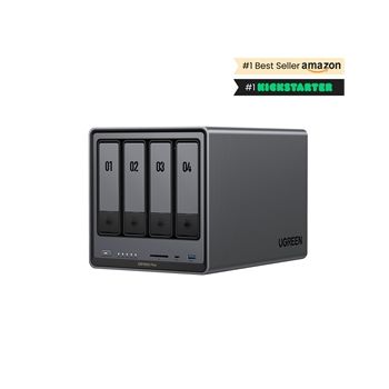 UGREEN Network Attached Storage DXP4800 Plus 4Bay Pentium Gold 8GB DDR5 1x2.5GbE Retail