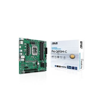ASUS Motherboard PRO Q870M-C-CSM Q870 LGA1851 Max256GB DDR5 microATX Retail