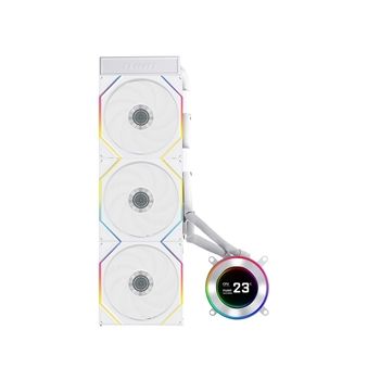 Lian-Li Fan HS2LCD36TW 2.1" LCD 3xUNI FAN Radiator White Retail